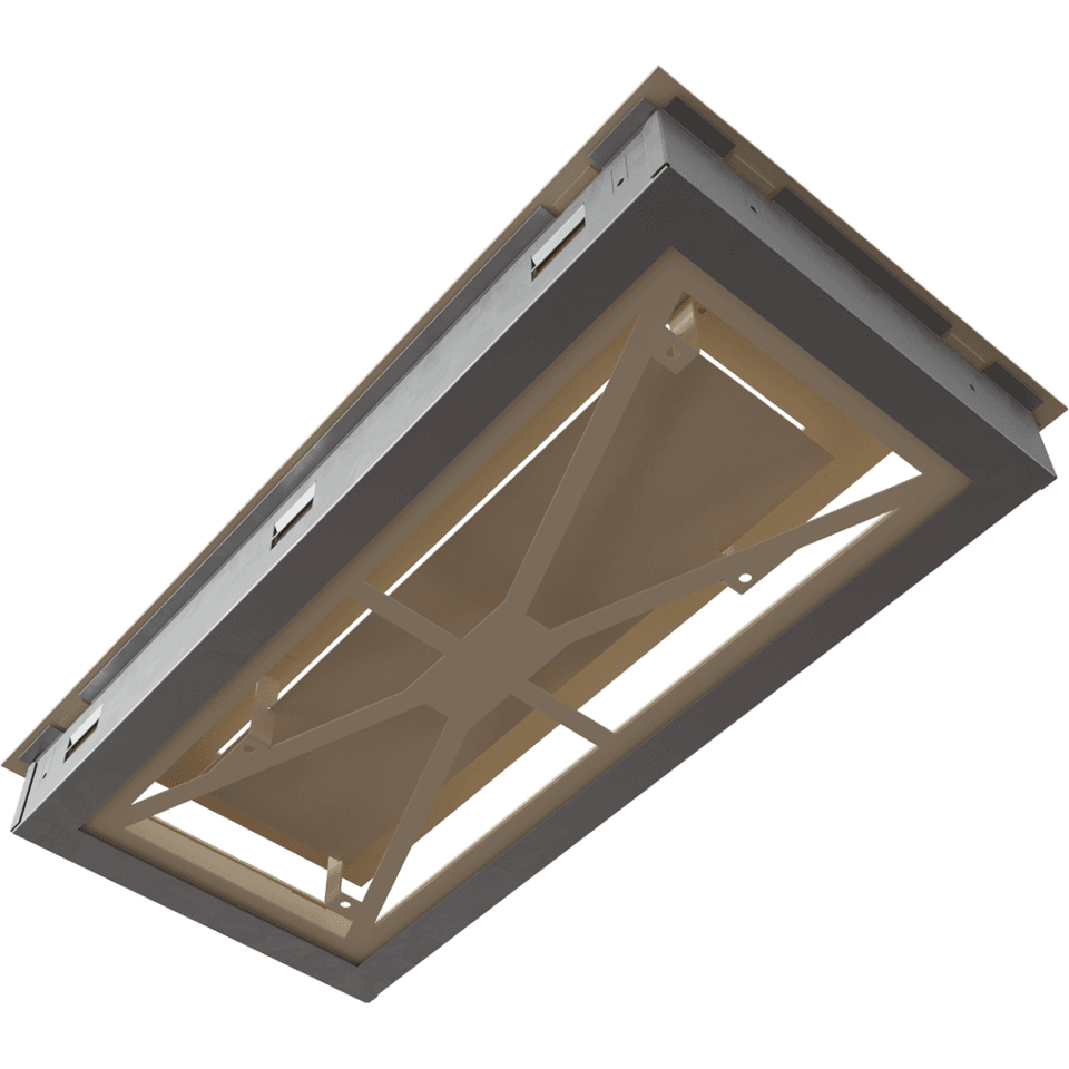 KRATKI ΠΕΡΣΙΔΑ 22/45K/WIND 22X45CM ΚΡΕΜ - 9