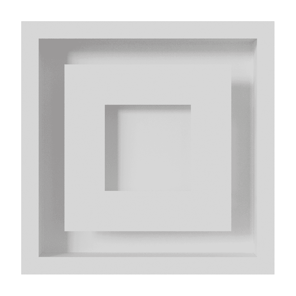 KRATKI ΠΕΡΣΙΔΑ 22B/WIND 22X22CM ΛΕΥΚΗ - 10