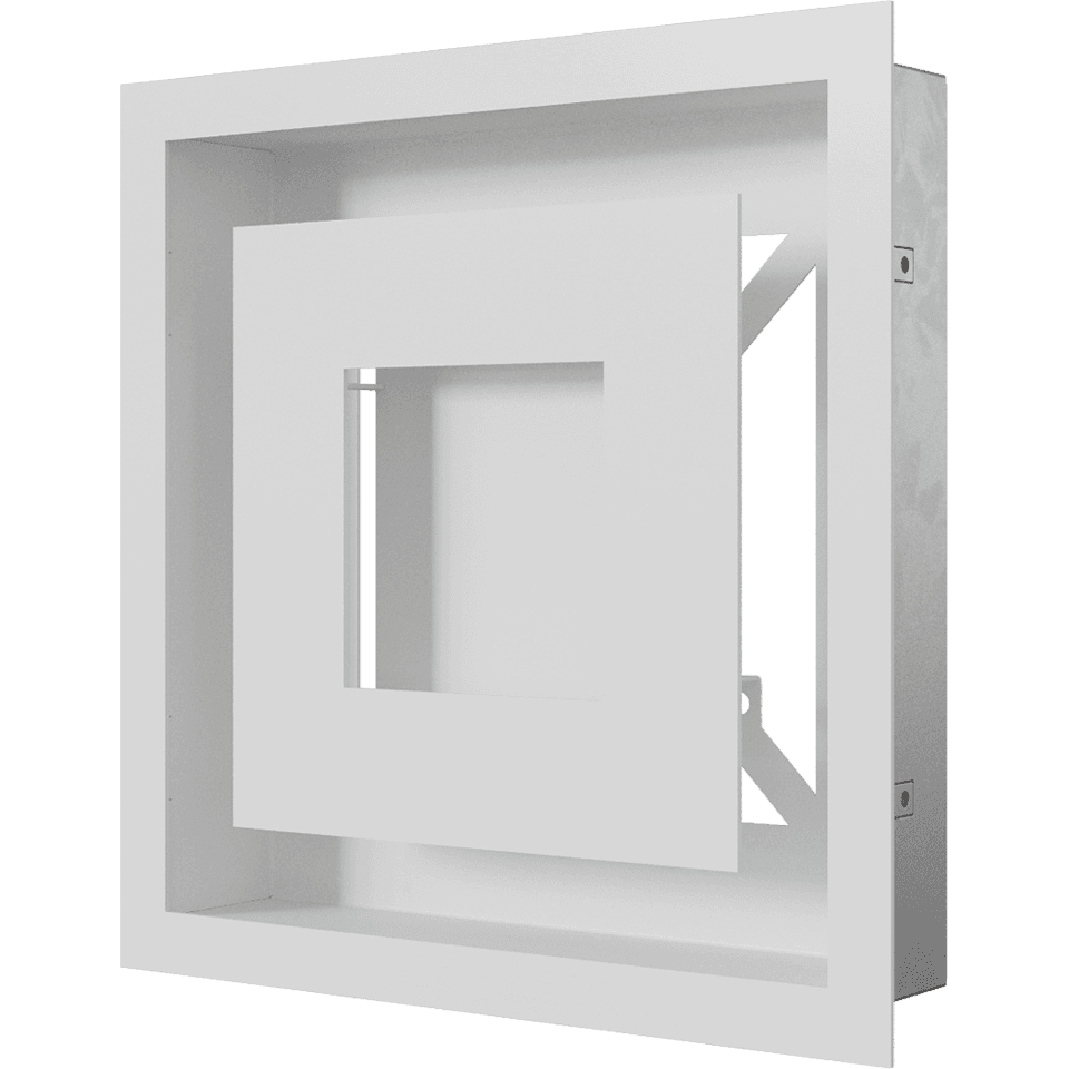 KRATKI ΠΕΡΣΙΔΑ 22B/WIND 22X22CM ΛΕΥΚΗ - 6