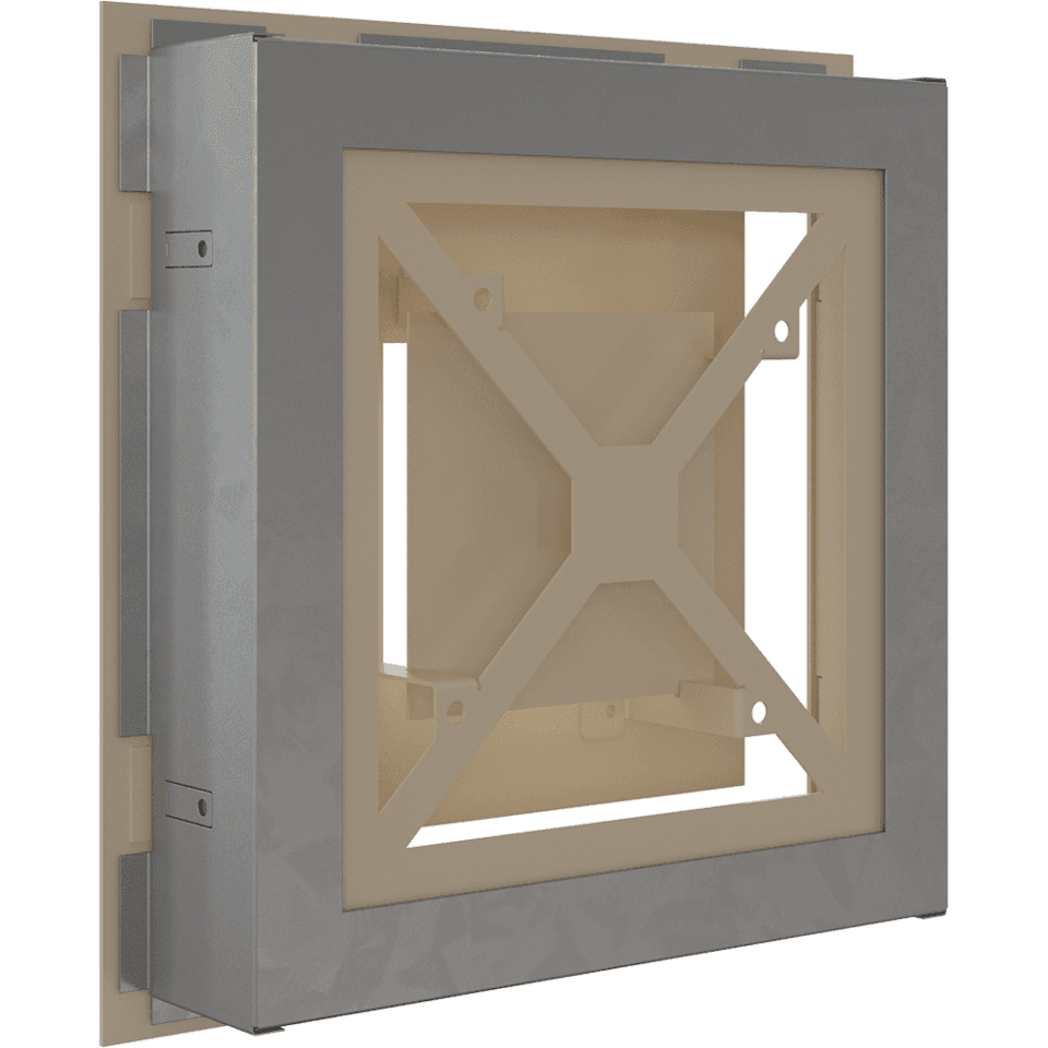 KRATKI ΠΕΡΣΙΔΑ 22K/WIND 22X22CM ΚΡΕΜ - 5