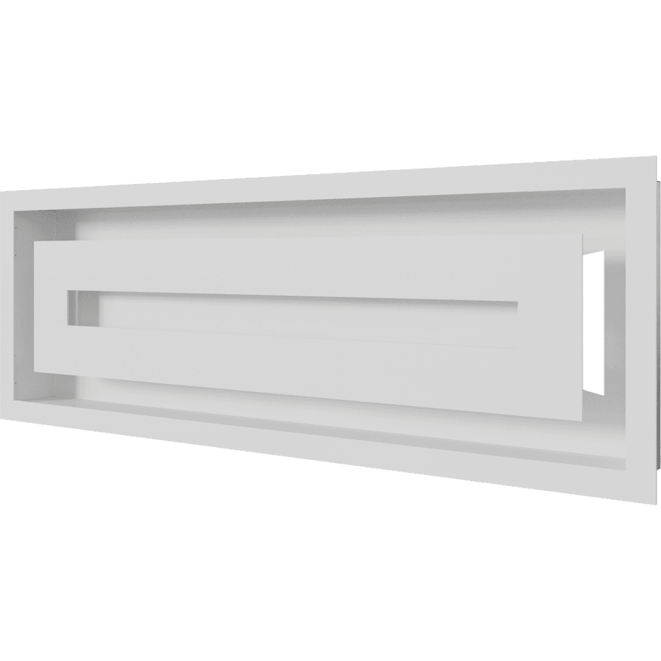 KRATKI ΠΕΡΣΙΔΑ 49B/WIND 17X49CM ΛΕΥΚΗ - 5