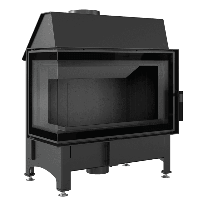 KRATKI ZIBI/L/BS/DECO/BLACK ΑΡΙΣΤΕΡΗ ΓΩΝΙΑ ΑΝΟΙΓΟΜΕΝΟ 11KW (100-150M2) ΕΝΕΡΓΕΙΑΚΟ ΤΖΑΚΙ ΑΕΡΟΘΕΡΜΟ ΑΠΟ ΧΑΛΥΒΑ ΜΕ ΜΑΥΡΑ ΚΕΡΑΜΙΚΑ TERMOTEC - Τζάκια