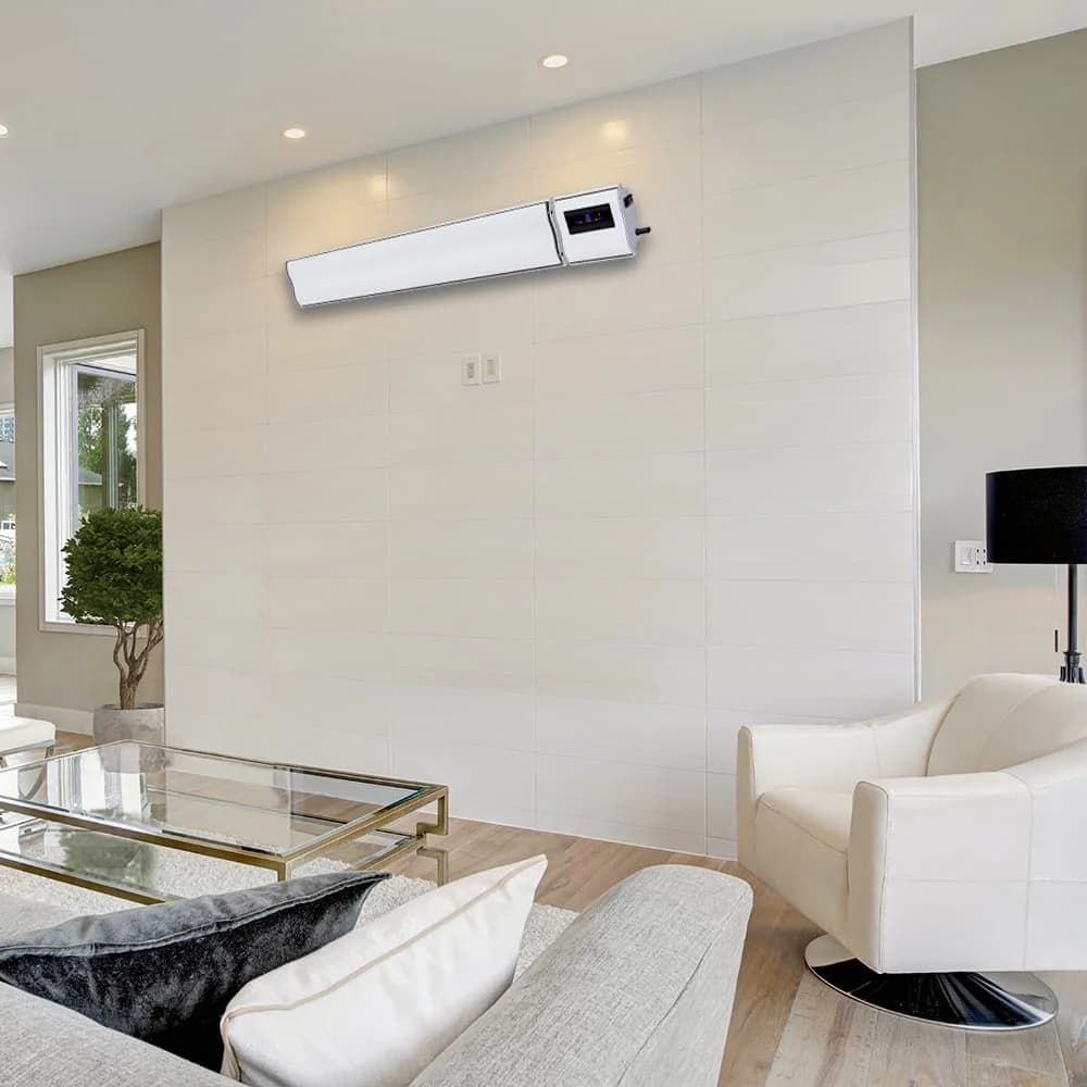 ΗΛΕΚΤΡΙΚΗ ΘΕΡΜΑΣΤΡΑ ΥΠΕΡΥΘΡΩΝ ΛΕΥΚΗ 2800/1400W - Τζάκια - Electric Sun