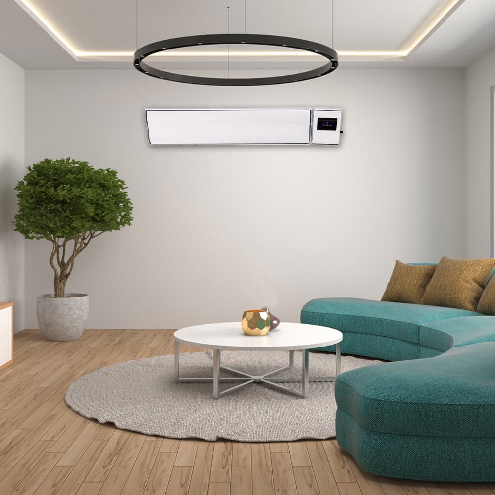 ΗΛΕΚΤΡΙΚΗ ΘΕΡΜΑΣΤΡΑ ΥΠΕΡΥΘΡΩΝ ΛΕΥΚΗ 1200/600W - Τζάκια
