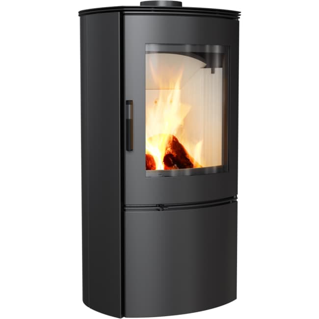 KRATKI FALCON ECODESIGN (A+) 9KW (80-120M2) ΕΝΕΡΓΕΙΑΚΗ ΣΟΜΠΑ ΑΠΟ ΧΑΛΥΒΑ ΜΕ ΛΕΥΚΑ ΚΕΡΑΜΙΚΑ TERMOTEC - Σόμπες