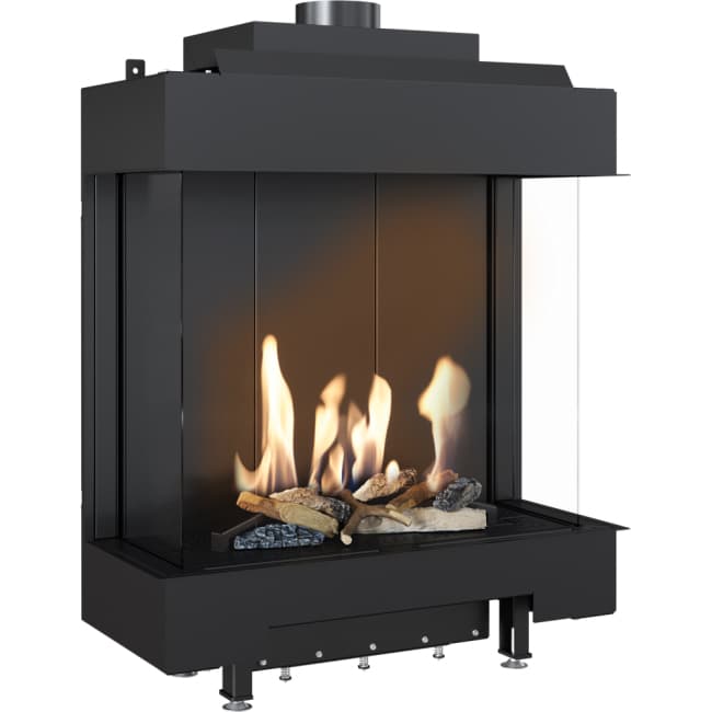 KRATKI LEO/LP/76/62/G31/37MBAR ΤΡΙΩΝ ΟΨΕΩΝ 8,6KW (55-90M2) ΕΝΕΡΓΕΙΑΚΟ ΤΖΑΚΙ ΓΚΑΖΙΟΥ - Τζάκια