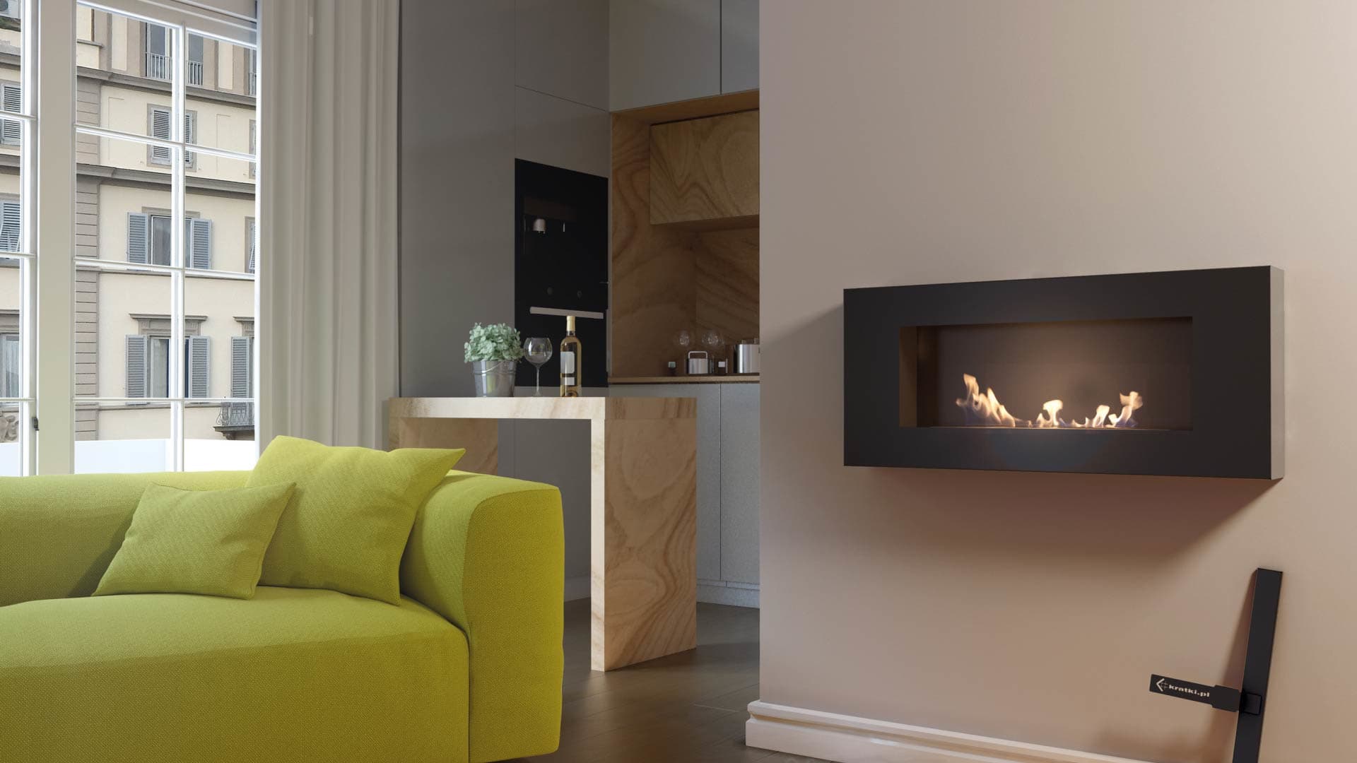KRATKI DELTA/FLAT/TUV ΕΠΙΤΟΙΧΙΑ ΕΣΤΙΑ ΒΙΟΑΙΘΑΝΟΛΗΣ ΜΕ ΠΙΣΤΟΠΟΙΗΣΗ TUV (0,4lt) - Τζάκια