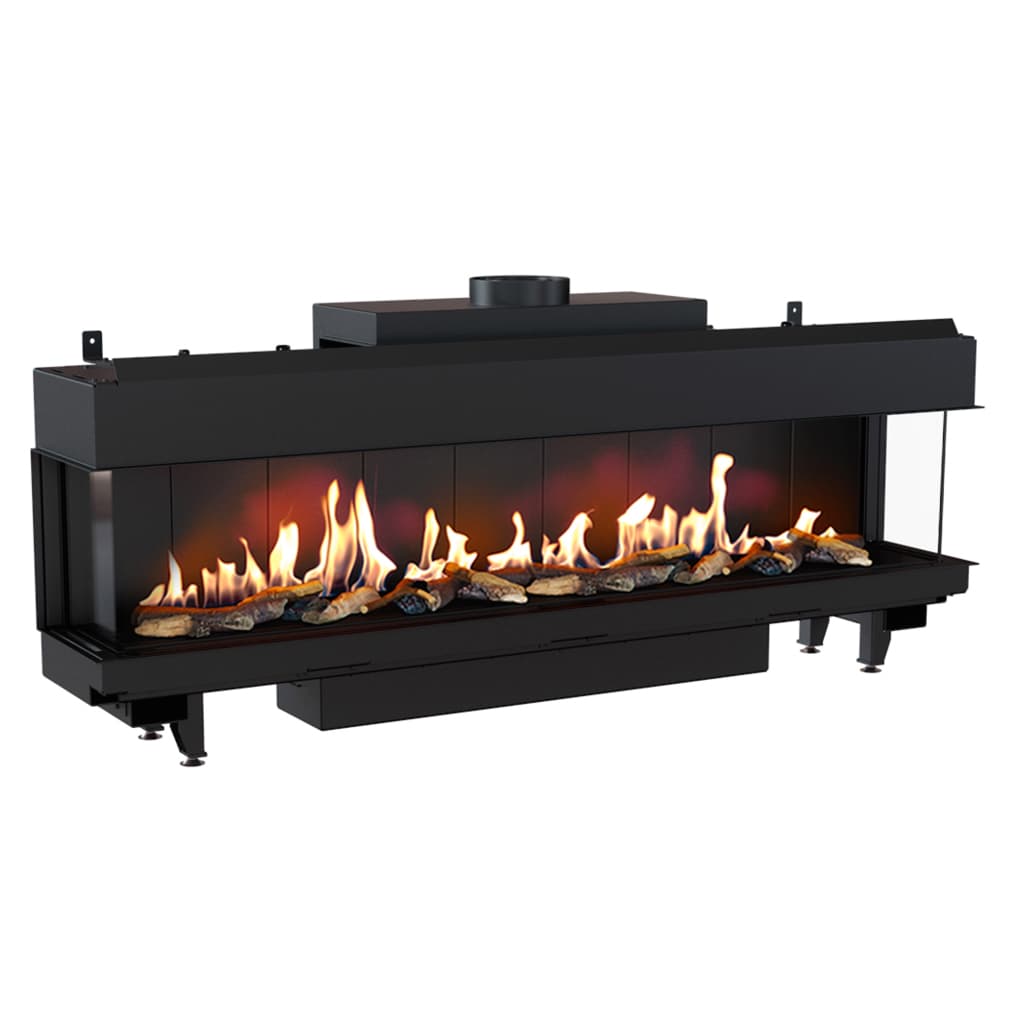 KRATKI LEO/LP/200/G20 ΤΡΙΩΝ ΟΨΕΩΝ 8,5-17KW (90-180M2) ΕΝΕΡΓΕΙΑΚΟ ΤΖΑΚΙ ΦΥΣΙΚΟΥ ΑΕΡΙΟΥ - Τζάκια