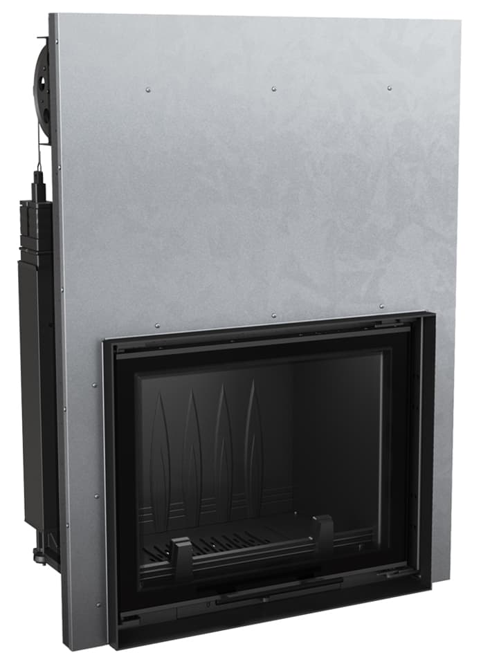 KRATKI AMELIA/G 21KW / 200-250m2 ΕΝΕΡΓΕΙΑΚΟ ΤΖΑΚΙ ΜΑΝΤΕΜΕΝΙΟ ΜΕ ΣΥΡΟΜΕΝΗ ΠΟΡΤΑ - Τζάκια