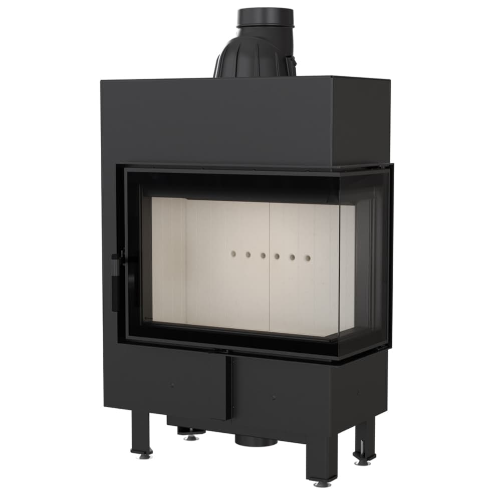 KRATKI LUCY/12/SLIM/P/BS ΔΕΞΙΑ ΓΩΝΙΑ 8KW 60-90M2 ΕΝΕΡΓΕΙΑΚΟ ΤΖΑΚΙ ΑΕΡΟΘΕΡΜΟ ΜΕ ΑΝΟΙΓΟΜΕΝΗ ΠΟΡΤΑ ΚΑΙ ΕΠΕΝΔΥΣΗ TERMOTEC - Τζάκια