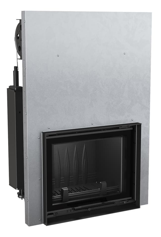 KRATKI MAJA/G 8KW / 90-120m2 ΕΝΕΡΓΕΙΑΚΟ ΤΖΑΚΙ ΑΕΡΟΘΕΡΜΟ ΜΑΝΤΕΜΕΝΙΟ ΜΕ ΣΥΡΟΜΕΝΗ ΕΠΙΠΕΔΗ ΠΟΡΤΑ - Τζάκια