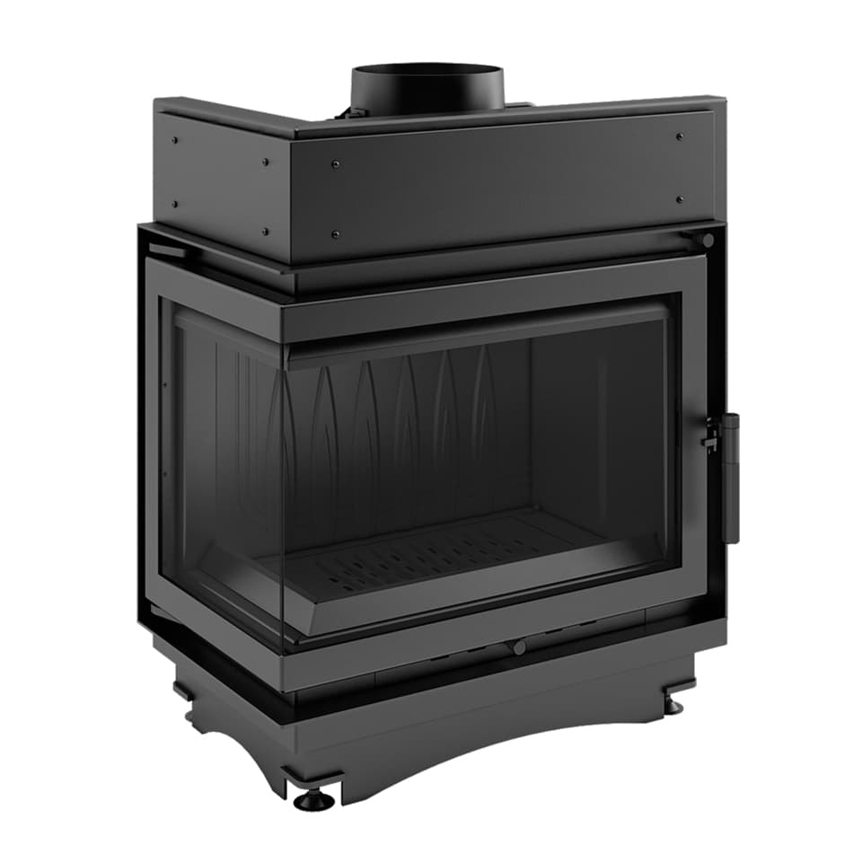 KRATKI MAJA/L/BS ΑΡΙΣΤΕΡΗ ΓΩΝΙΑ 8KW / 90-120m2 ΕΝΕΡΓΕΙΑΚΟ ΤΖΑΚΙ ΜΑΝΤΕΜΕΝΙΟ ΜΕ ΑΝΟΙΓΟΜΕΝΗ ΠΟΡΤΑ - Τζάκια