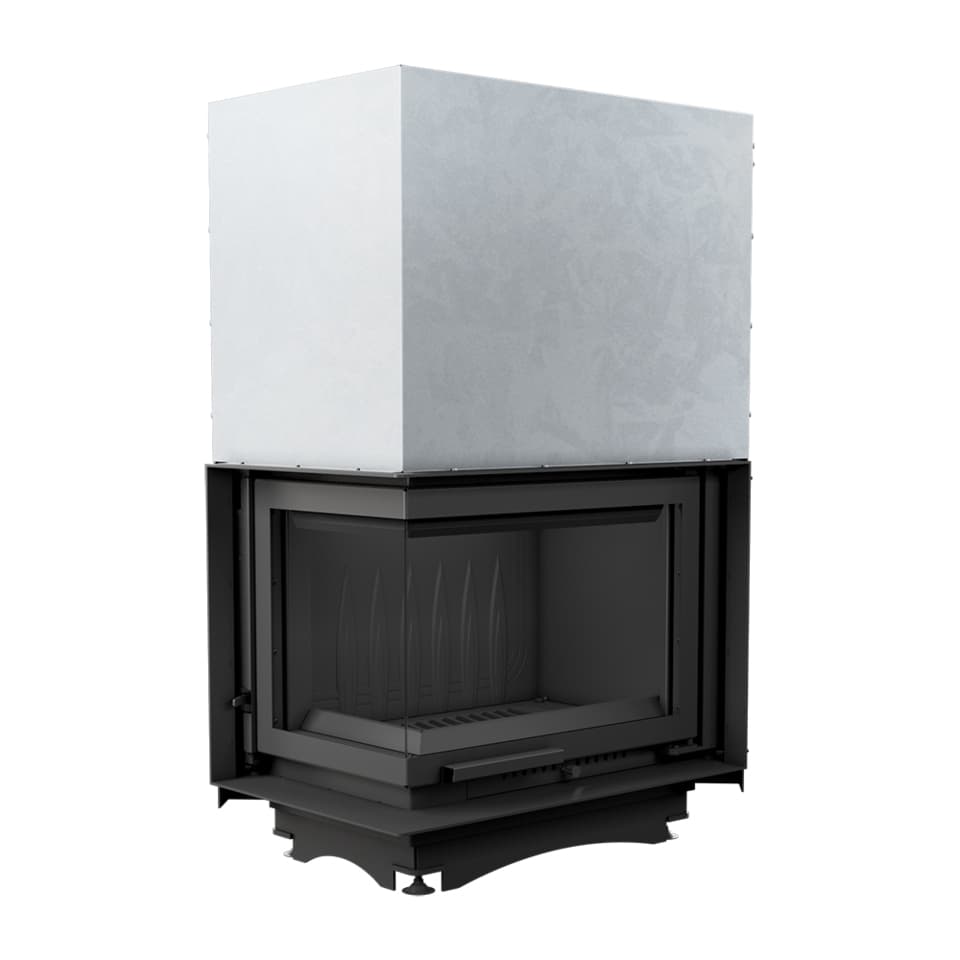 KRATKI MAJA/L/BS/G ΑΡΙΣΤΕΡΗ ΓΩΝΙΑ ΣΥΡΟΜΕΝΗ 8KW / 90-120m2 ΕΝΕΡΓΕΙΑΚΟ ΤΖΑΚΙ ΜΑΝΤΕΜΕΝΙΟ - Τζάκια