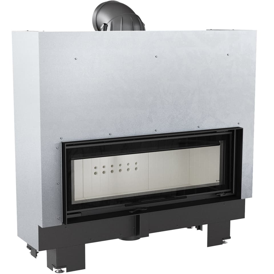 KRATKI MB100/G (A+) 14KW ΣΥΡΟΜΕΝΟ (120-150M2) ΕΝΕΡΓΕΙΑΚΟ ΤΖΑΚΙ ΑΕΡΟΘΕΡΜΟ ΜΕ ΛΕΥΚΑ ΚΕΡΑΜΙΚΑ TERMOTEC - Τζάκια