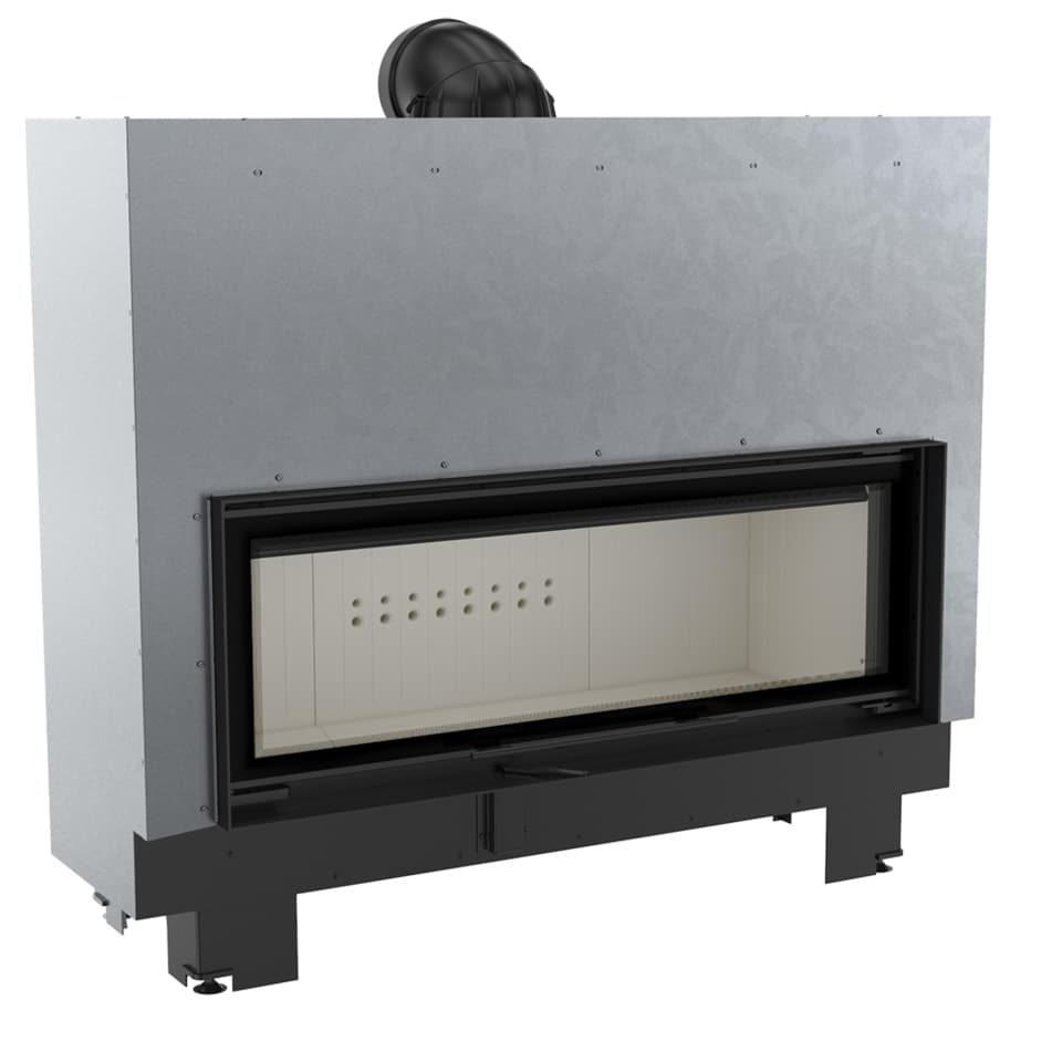 KRATKI MB120/G 20KW ΣΥΡΟΜΕΝΟ (190-270M2) ΕΝΕΡΓΕΙΑΚΟ ΤΖΑΚΙ ΑΕΡΟΘΕΡΜΟ ΜΕ ΛΕΥΚΑ ΚΕΡΑΜΙΚΑ TERMOTEC - Τζάκια