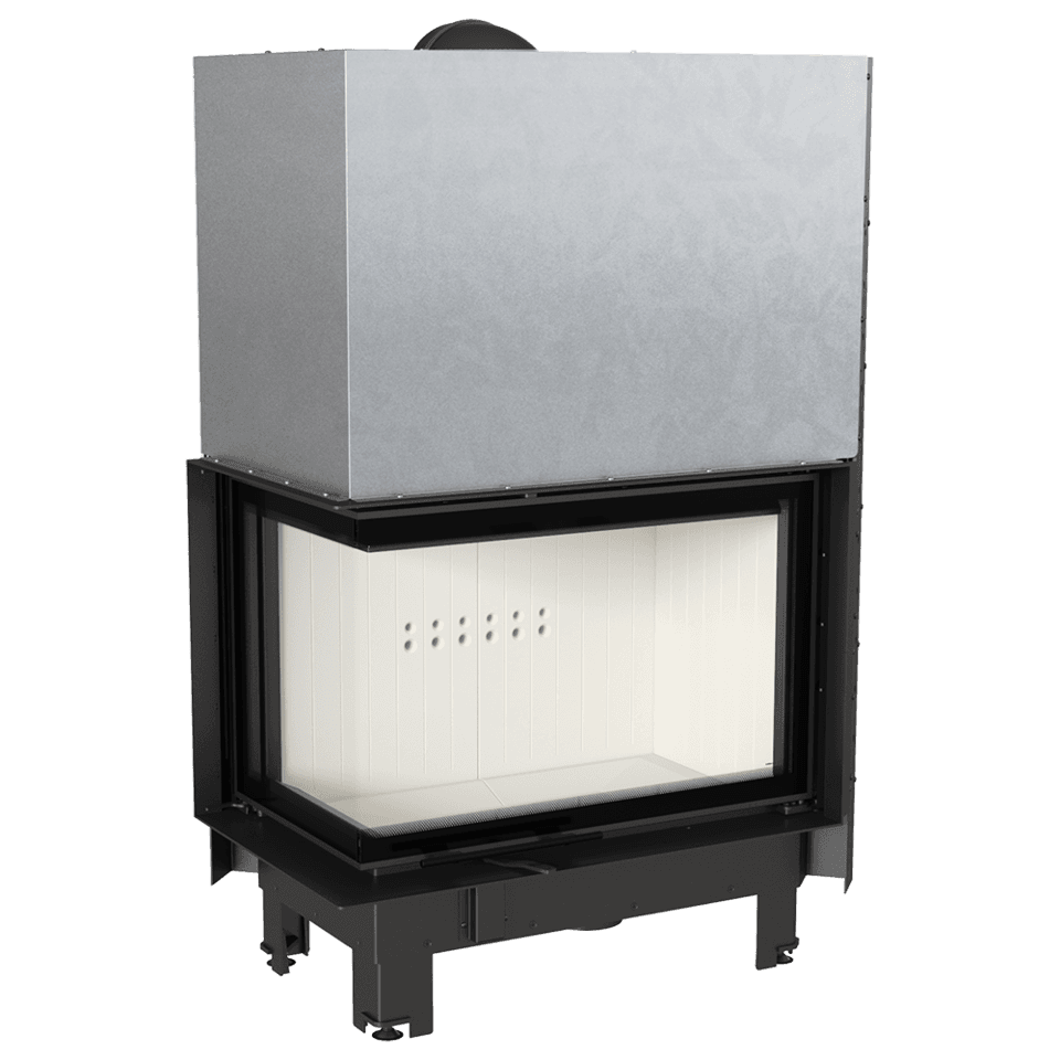 KRATKI MBA/L/BS/G ΑΡΙΣΤΕΡΗ ΓΩΝΙΑ ΣΥΡΟΜΕΝΟ 17KW (160-200M2) ΕΝΕΡΓΕΙΑΚΟ ΤΖΑΚΙ ΑΕΡΟΘΕΡΜΟ ΜΕ ΛΕΥΚΑ ΚΕΡΑΜΙΚΑ TERMOTEC - Τζάκια