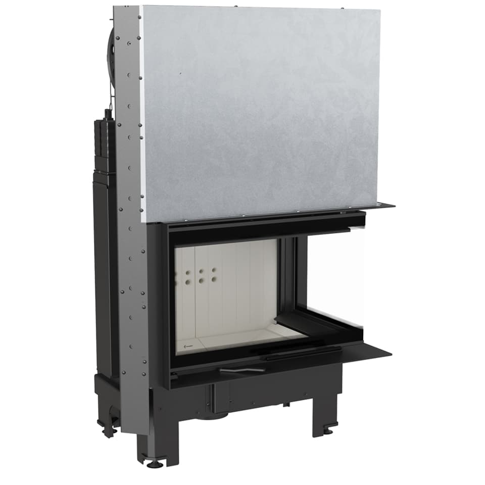 KRATKI MBM/P/BS/G ΔΕΞΙΑ ΓΩΝΙΑ ΣΥΡΟΜΕΝΟ 10KW (110-140M2) ΕΝΕΡΓΕΙΑΚΟ ΤΖΑΚΙ ΑΕΡΟΘΕΡΜΟ ΜΕ ΛΕΥΚΑ ΚΕΡΑΜΙΚΑ TERMOTEC - Τζάκια