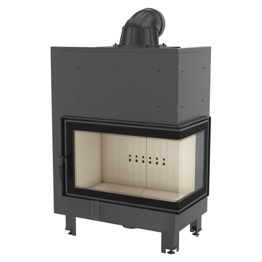 KRATKI MBO/P/BS (A+) ΔΕΞΙΑ ΓΩΝΙΑ ΑΝΟΙΓΟΜΕΝΟ 15KW (140-180M2) ΕΝΕΡΓΕΙΑΚΟ ΤΖΑΚΙ ΑΕΡΟΘΕΡΜΟ ΜΕ ΛΕΥΚΑ ΚΕΡΑΜΙΚΑ TERMOTEC - Τζάκια