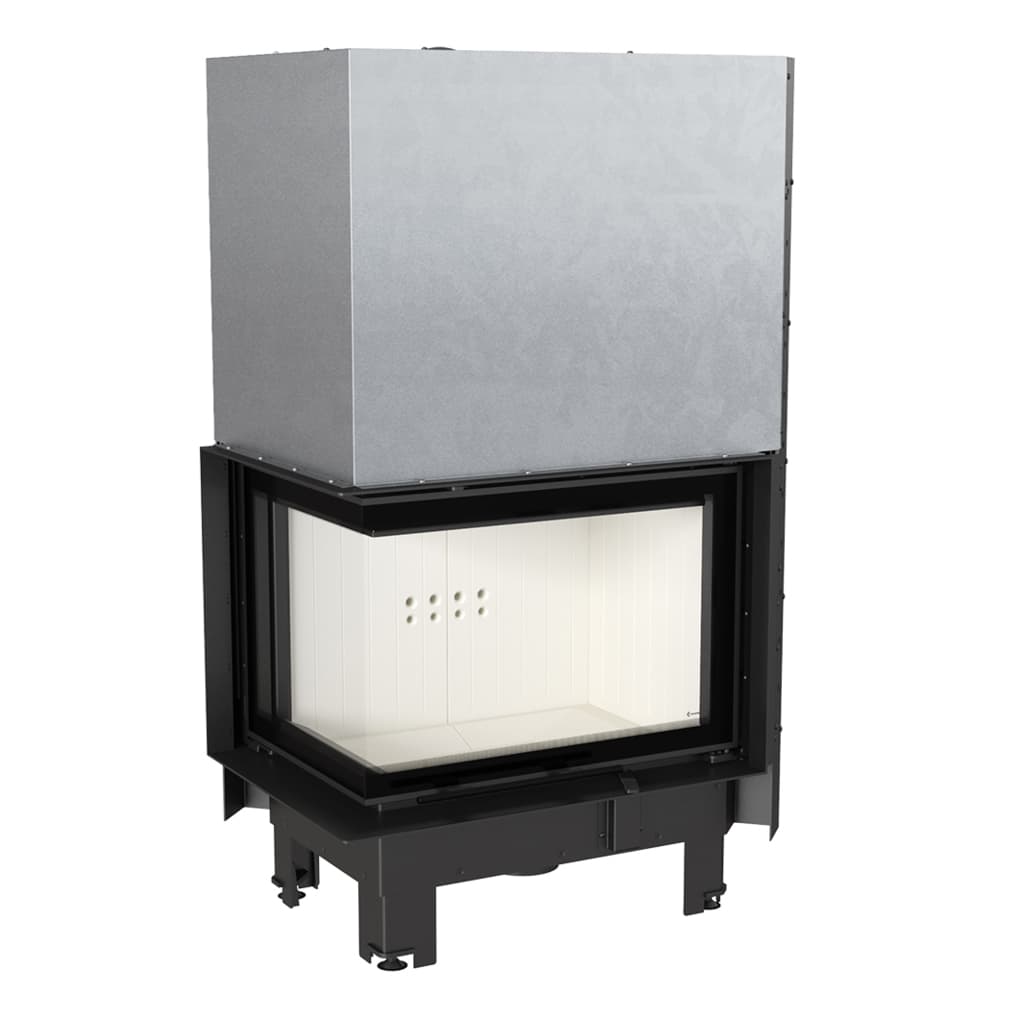 KRATKI MBZ/L/BS/G ΑΡΙΣΤΕΡΗ ΓΩΝΙΑ ΣΥΡΟΜΕΝΟ 13KW (120-150Μ2) ΕΝΕΡΓΕΙΑΚΟ ΤΖΑΚΙ ΑΕΡΟΘΕΡΜΟ ΜΕ ΛΕΥΚΑ ΚΕΡΑΜΙΚΑ TERMOTEC - Τζάκια