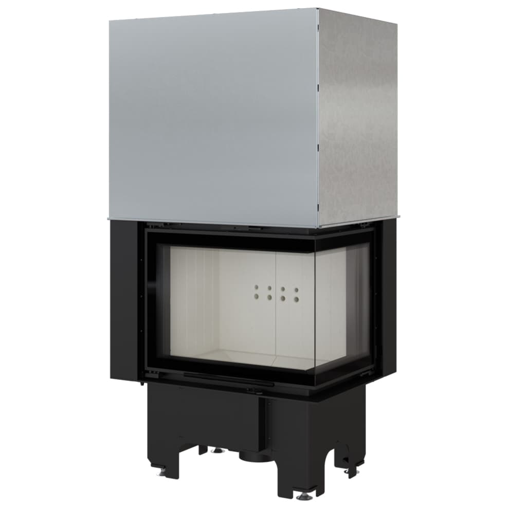 KRATKI VNP/610/430 (A+) ΔΕΞΙΑ ΓΩΝΙΑ ΣΥΡΟΜΕΝΟ 9KW (90-115M2) ΕΝΕΡΓΕΙΑΚΟ ΤΖΑΚΙ ΑΕΡΟΘΕΡΜΟ ΜΕ ΛΕΥΚΑ ΚΕΡΑΜΙΚΑ TERMOTEC - Τζάκια