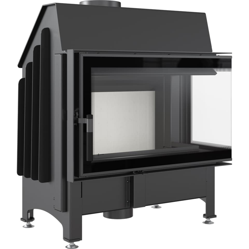 KRATKI ZIBI/P/BS/DECO ΔΕΞΙΑ ΓΩΝΙΑ ΑΝΟΙΓΟΜΕΝΟ 11KW (100-150M2) ΕΝΕΡΓΕΙΑΚΟ ΤΖΑΚΙ ΑΕΡΟΘΕΡΜΟ ΑΠΟ ΧΑΛΥΒΑ ΜΕ ΛΕΥΚΑ ΚΕΡΑΜΙΚΑ TERMOTEC - Τζάκια