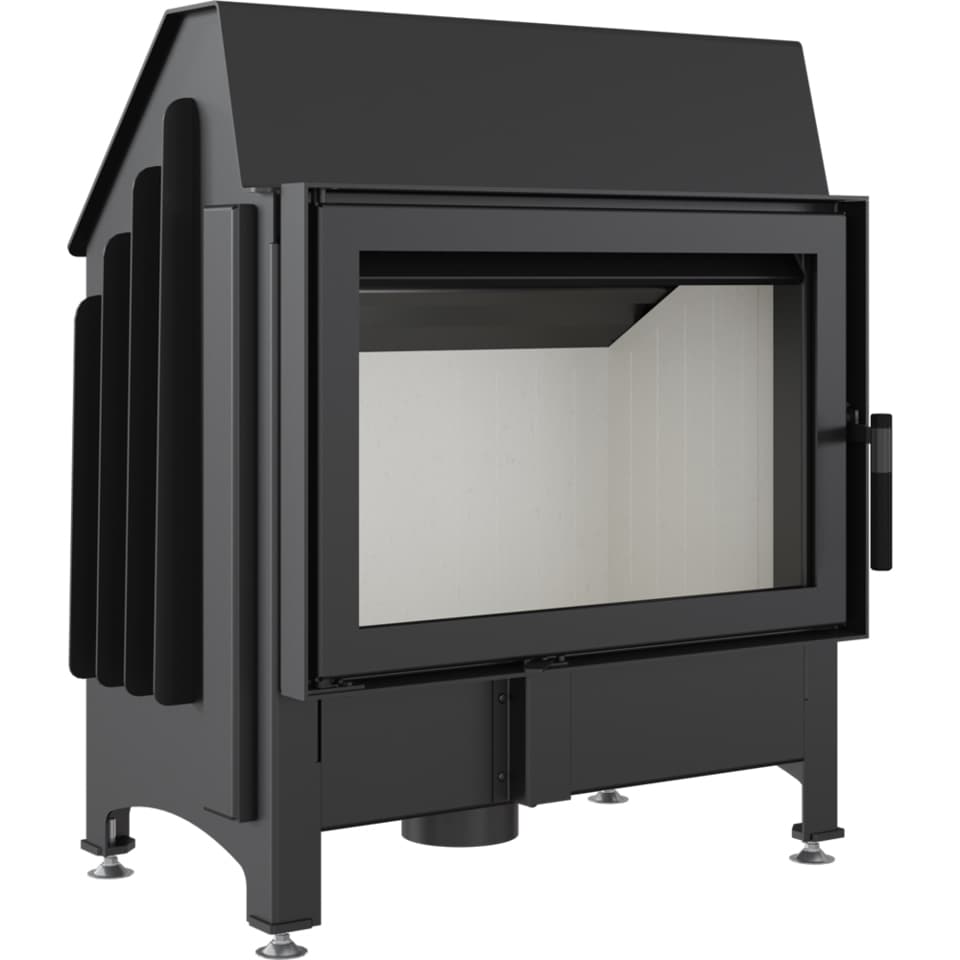 KRATKI ZIBI/PF ΑΝΟΙΓΟΜΕΝΟ 11KW (100-150M2) ΕΝΕΡΓΕΙΑΚΟ ΤΖΑΚΙ ΑΕΡΟΘΕΡΜΟ ΑΠΟ ΧΑΛΥΒΑ ΜΕ ΛΕΥΚΑ ΚΕΡΑΜΙΚΑ TERMOTEC - Τζάκια