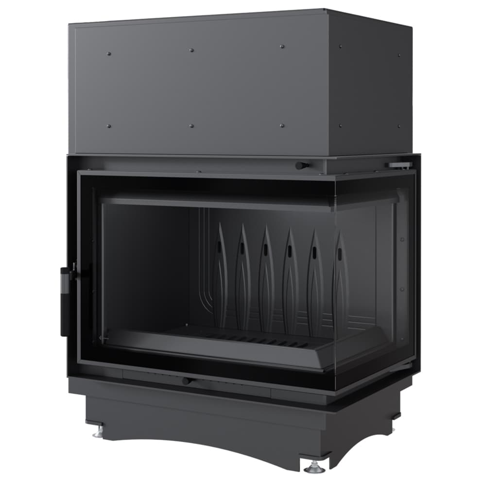 KRATKI ZUZIA/ECO/P/BS/DECO ΔΕΞΙΑ ΓΩΝΙΑ 12KW / 120-160m2 ΕΝΕΡΓΕΙΑΚΟ ΤΖΑΚΙ ΜΑΝΤΕΜΕΝΙΟ ΑΕΡΟΘΕΡΜΟ ΜΕ ΑΝΟΙΓΟΜΕΝΗ ΠΟΡΤΑ - Τζάκια